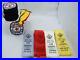 Lot-Of-Assorted-Boy-Scout-Patches-Ribbons-Job-Cards-Laker-Player-Bench-Card-01-mxp