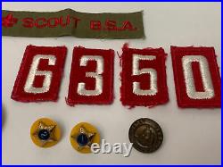Lot Of Vintage Boy Scout Patches And Pins. Vintage American History