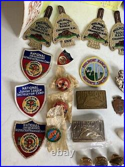 Lot Philmont Scout Ranch Cimarron N. M. BSA Boy Scout Patch Woggle Handkerchief