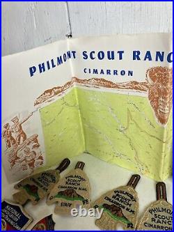 Lot Philmont Scout Ranch Cimarron N. M. BSA Boy Scout Patch Woggle Handkerchief