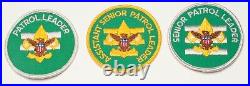 Lot of 10 Miscellaneous 1970's BSA Boy Scout Patches Ranks, Camps, Councils