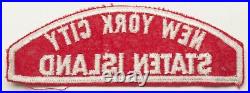 Lot of 10 Miscellaneous 1970's BSA Boy Scout Patches Ranks, Camps, Councils