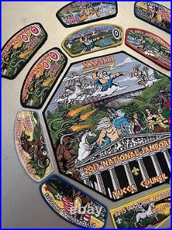 Lot of 13 2013 National Scout Jamboree Yucca Council Greek Gods Set