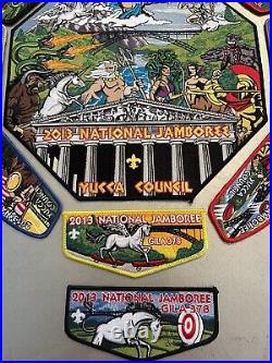 Lot of 13 2013 National Scout Jamboree Yucca Council Greek Gods Set