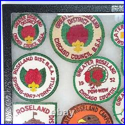 Lot of 17 BSA Boy Scout Greater Roseland District Chicago Area Council Patches