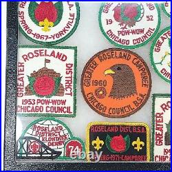 Lot of 17 BSA Boy Scout Greater Roseland District Chicago Area Council Patches