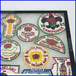 Lot of 17 BSA Boy Scout Greater Roseland District Chicago Area Council Patches