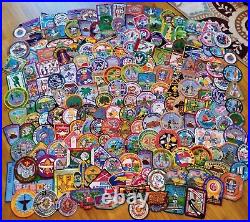 Lot of 186 Vintage Boy Scout Patches! Order of the Arrow OA WWW and more