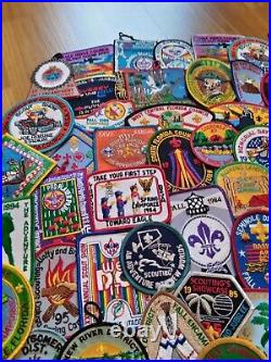 Lot of 186 Vintage Boy Scout Patches! Order of the Arrow OA WWW and more
