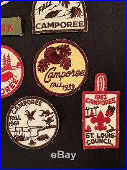 Lot of 19 Vintage BSA Patches 1950s & 1960s Boy Scout Camporee Explorer Shawnee
