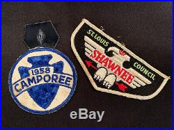 Lot of 19 Vintage BSA Patches 1950s & 1960s Boy Scout Camporee Explorer Shawnee
