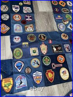 Lot of (200) Amazing Vintage Rare 1950's, 1960's Boy Scout Camp Patches Texas
