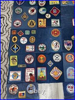 Lot of (200) Amazing Vintage Rare 1950's, 1960's Boy Scout Camp Patches Texas