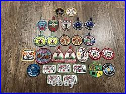 Lot of 27 Vintage 1960's 70's Texas Camporee BSA Boy Scout Patches