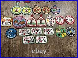 Lot of 27 Vintage 1960's 70's Texas Camporee BSA Boy Scout Patches