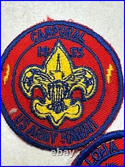 Lot of 3 Boy Scout Activity Patches Aloha Council Hawaii