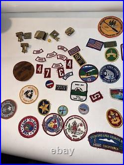 Lot of 61 Different Vintage BSA Boy Scout Patches + Extras