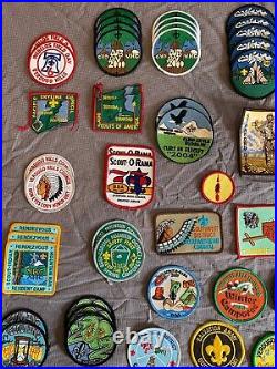 Lot of 95 Vintage Cub Scout Patches, and Other Related Patches