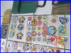 Lot of (BSA)Boy Scouts of America 100 Patches council jamboree books etc