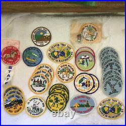 Lot of Boy Scout Patches, Order of Arrow, And other Items