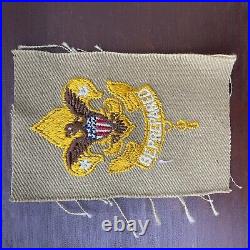 MINT? 1930 BOY SCOUTS? Insignia Patch FIRST CLASS Rank Badge SQUATTY SCOUT BSA