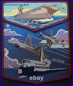 Mahicantuk 15 Bsa Greater Hudson Valley Flap Usaf Us Navy 2022 Noac 2-patch