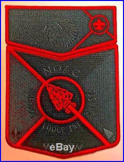 Marnoc Oa Lodge 151 Bsa Great Trail Oh Flap 2018 Noac 2-patch Contingent 50 Made