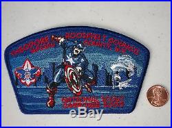 Marvel 2005 Scout Jamboree Theodore Roosevelt Council NY OA 412 8-PATCH FULL set