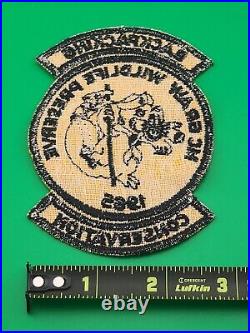 McGraw Wildlife Preserve 1965 Backpacking Conservation Patch BSA Scouts NEW