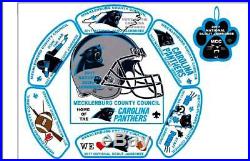 Mecklenburg County 459 Oa 2017 Jamboree 8-patch Carolina Panthers Staff 100 Made