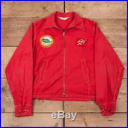 Mens Vintage BSA Boy Scouts 1950s Patched Uniform Jacket Medium 38 XZ 16189