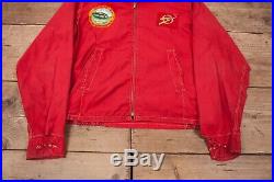 Mens Vintage BSA Boy Scouts 1950s Patched Uniform Jacket Medium 38 XZ 16189