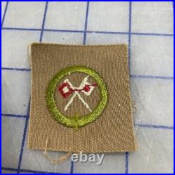 Merit Badge Type a Signaling reverse Boy Scouts BSA Badge patch