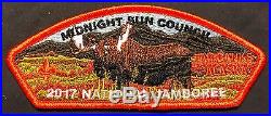 Midnight Sun Council Oa Lodge 549 Toontuk 355 502 2017 Jamboree 6-patch 280 Made