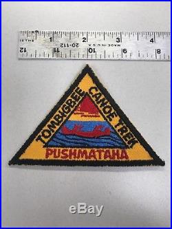 Mint Tombigbee Canoe Trek Pushmataha Area Council Patch Very Hard To Find