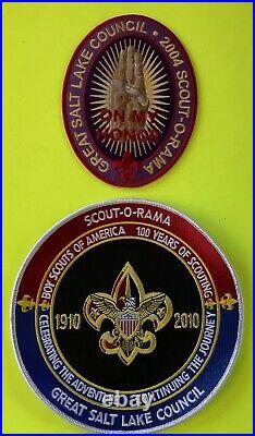 Miscellaneous Great Salt Lake Council Scout O Rama Jacket Patches From 1987-2010