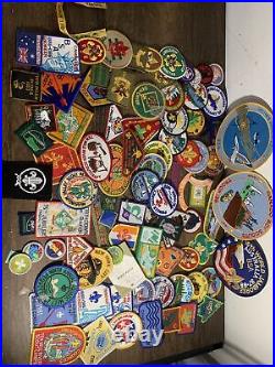 Mixed Lot 40+ Vintage BSA Boy Scouts, Cub Scouts, Patches And Badges, Merit