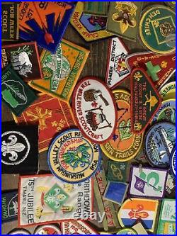 Mixed Lot 40+ Vintage BSA Boy Scouts, Cub Scouts, Patches And Badges, Merit