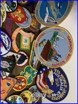 Mixed Lot 40+ Vintage BSA Boy Scouts, Cub Scouts, Patches And Badges, Merit