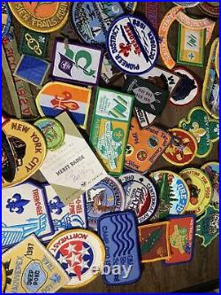 Mixed Lot 40+ Vintage BSA Boy Scouts, Cub Scouts, Patches And Badges, Merit