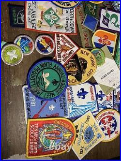 Mixed Lot 40+ Vintage BSA Boy Scouts, Cub Scouts, Patches And Badges, Merit