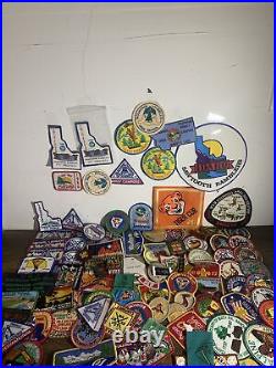 Mixed Lot 50 Vintage BSA Boy Scouts, Patches And Badges