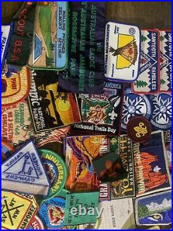 Mixed Lot 50 Vintage BSA Boy Scouts, Patches And Badges