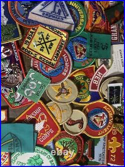 Mixed Lot 50 Vintage BSA Boy Scouts, Patches And Badges