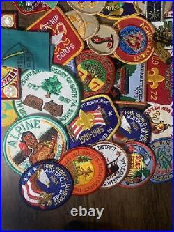 Mixed Lot 50 Vintage BSA Boy Scouts, Patches And Badges