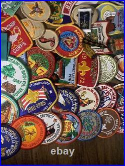 Mixed Lot 50 Vintage BSA Boy Scouts, Patches And Badges