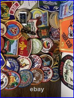 Mixed Lot 50 Vintage BSA Boy Scouts, Patches And Badges