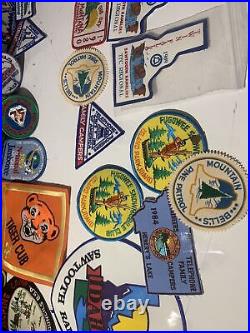 Mixed Lot 50 Vintage BSA Boy Scouts, Patches And Badges