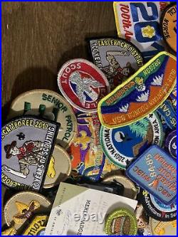 Mixed Lot 70+Vintage BSA Boy Scouts, Cub Scouts, Patches And Badges, Merit