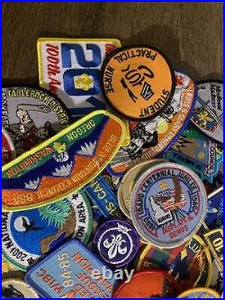 Mixed Lot 70+Vintage BSA Boy Scouts, Cub Scouts, Patches And Badges, Merit